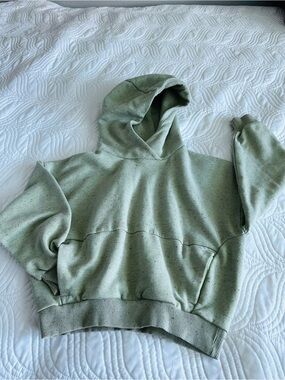 Nike Boy’s Hooded Sweatshirt Sz S Speckled Sage Green